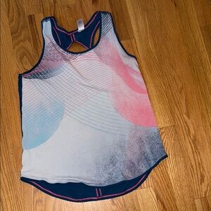Ivivva Multicolor Tank Top with Pink and Blue Accents